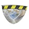 Se-Kure Quarter Dome Safety Mirror, Acrylic, 26 in, Quarter-Round, 90 Degrees Viewing Angle ONV-90-26-SB - alternate 1